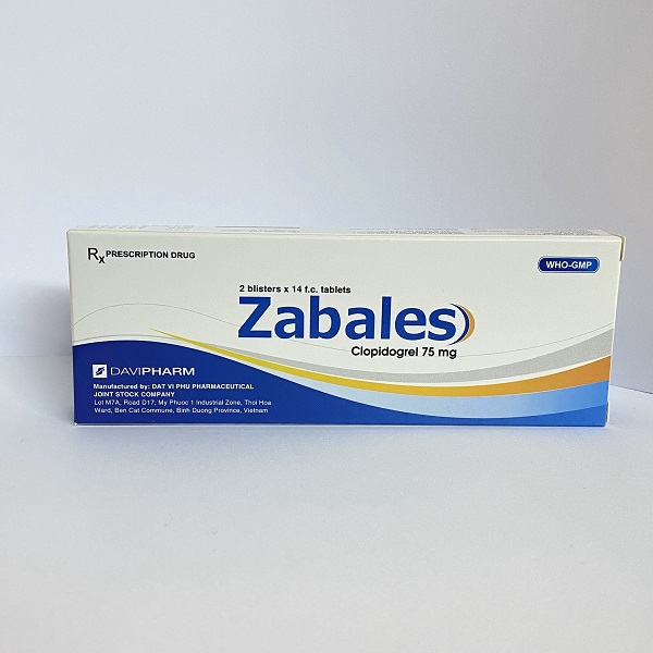 Zabales 75Mg - Thuốc Tim Mạch