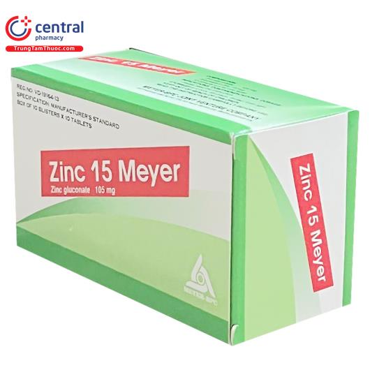 ZINC xanh lá Meyer - Hộp 100v