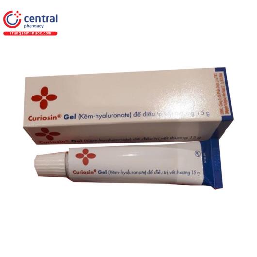 Curiosin Gel (Kẽm-hyaluronate 15g)