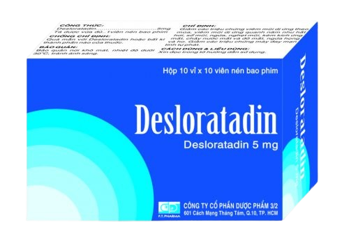 Desloratadin 5mg (100V/H - DP 3/2)