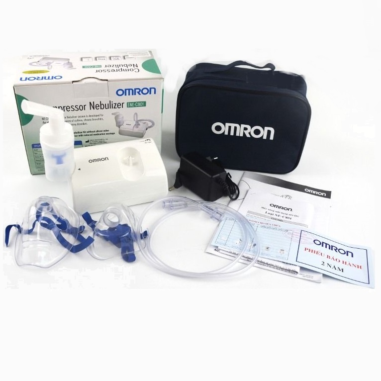 Máy Xông Mũi Họng Omron Ne-C801