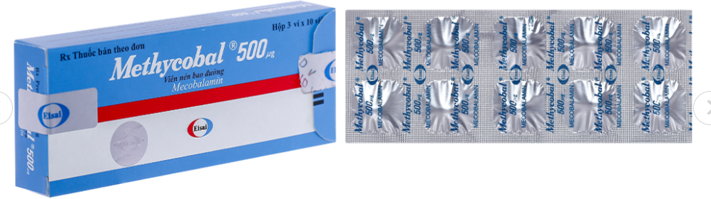 Methycobal 500ucg(H/3 vỉ*10 viên)