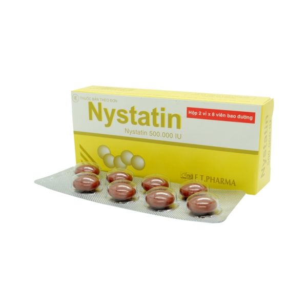 NYSTATIN 500.000I.U (H/2 *8 viên)