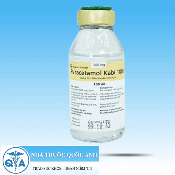 Paracetamol kabi 1000 ( 100ml chuyền )