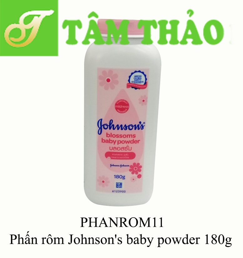 Phấn rôm johnsons 180g