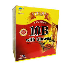 10B WITH GINSENG (10 viên/vỉ x 10 vỉ/hộp)