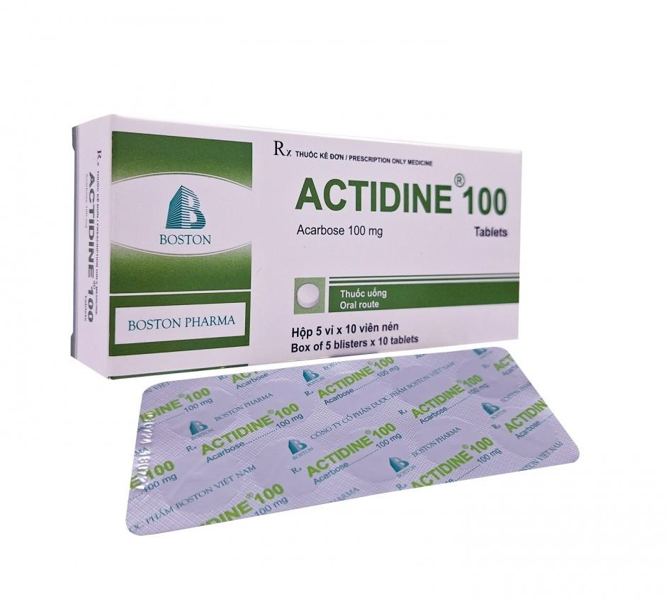 Actidine 100 giúp kiểm soát đường huyết