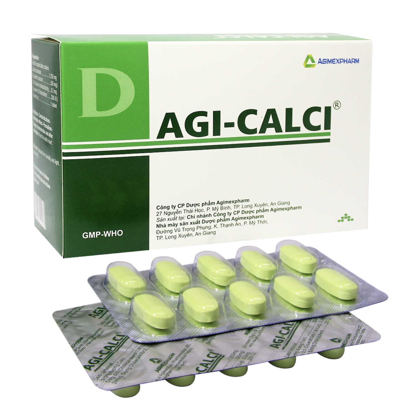 Agi-Calci bổ sung Canxi và Vitamin D3