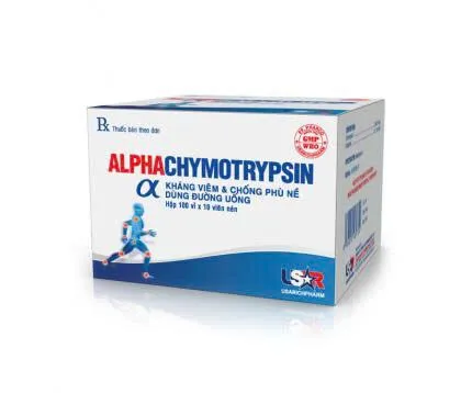 Alphachymotrypsin 2100iu PP.Pharco H/1000v - Thuốc Giảm Phù Nề Chấn Thương, Phẫu Thuật, Bỏng | PP.Pharco