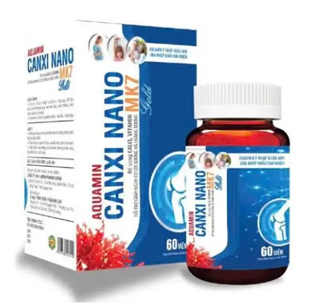 AQUAMIN CANXI NANO MK7 gold bổ sung canxi