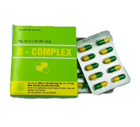 B-Complex (H/10vỉ/10v) Thaibiphar