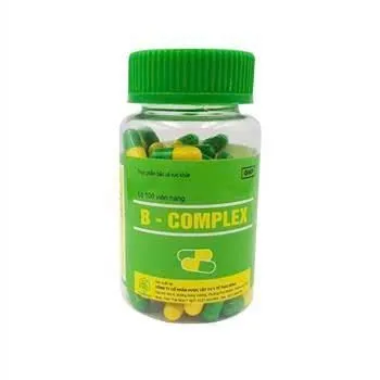 B complex Thái Bình (C/100v) - Viên nang bổ vitamin B & C, tăng đề kháng, giảm mệt mỏi
