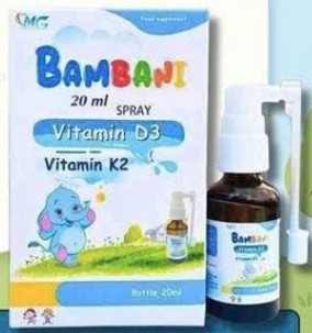 BAMBINI (D3K2) giúp bổ sung vitamin