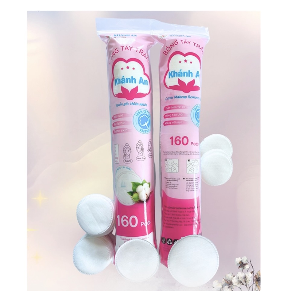 Bông Tẩy Trang Cao Cấp Khánh An