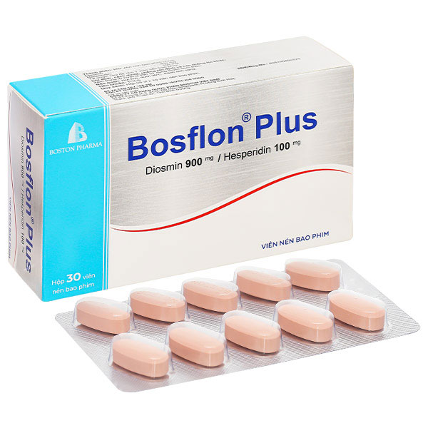 Bosflon Plus giúp giảm nhanh các triệu chứng trĩ cấp
