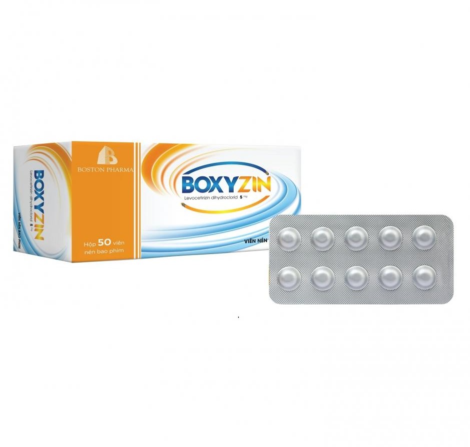 Boxyzin giúp giảm nhanh các triệu chứng dị ứng