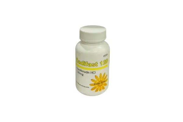Cadifast 120mg Usp (C/100v) – Thuốc chống dị ứng điều trị viêm mũi &amp; mày đay hiệu quả