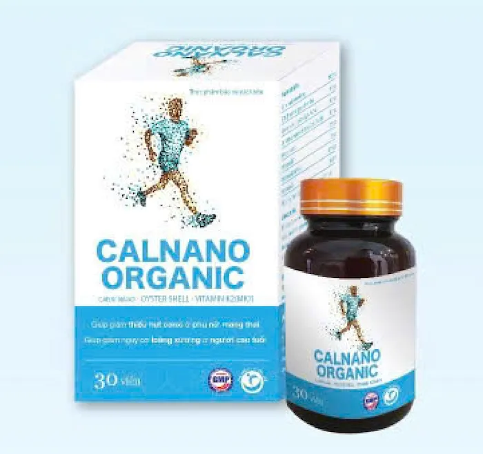 CALNANO Organic – Bổ sung Canxi Nano, hỗ trợ phát triển chiều cao, ngừa loãng xương hiệu quả