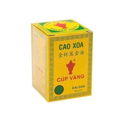 Cao xoa cúp vàng Sơn Hà (H/12lọ) – Dầu xoa thảo dược truyền thống, hỗ trợ giảm đau hiệu quả