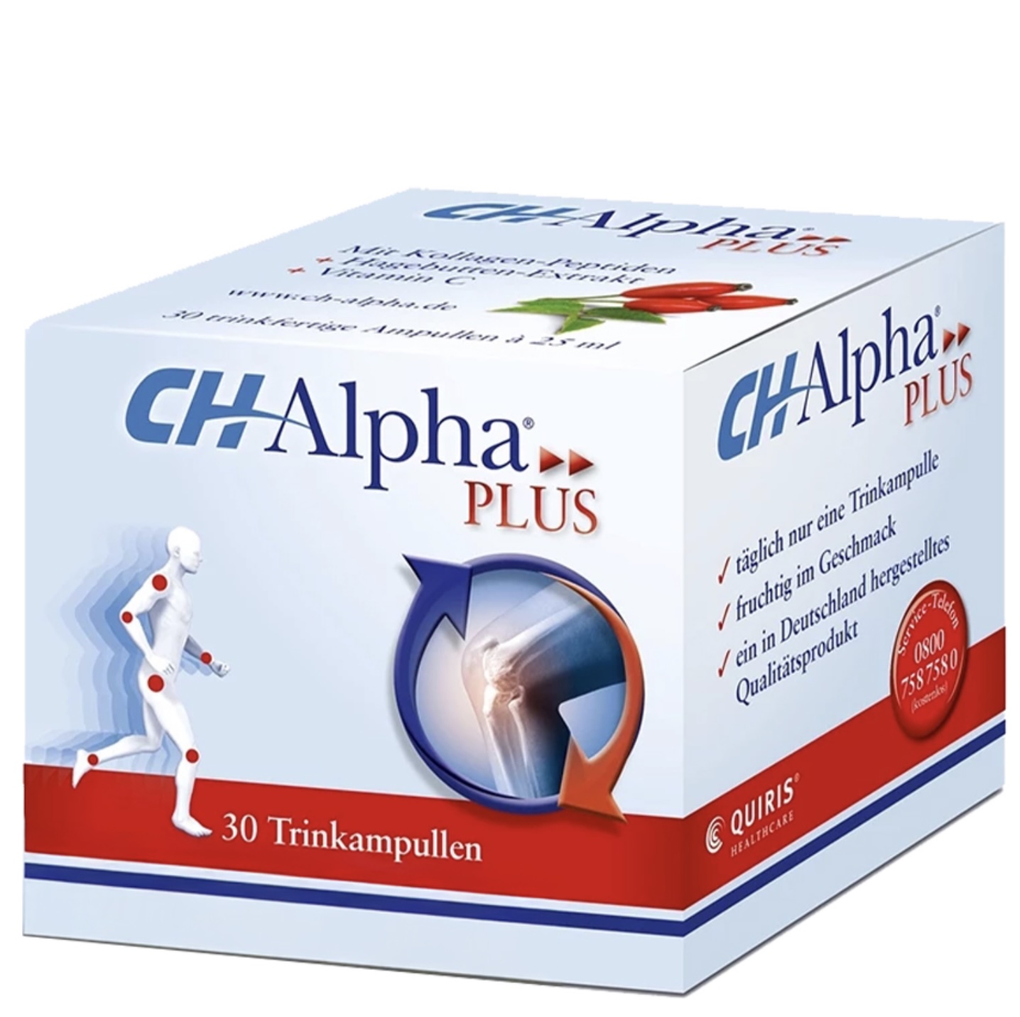 Collagen CH Alpha PLUS 30 Ống x 25ml hỗ trợ tái tạo sụn khớp
