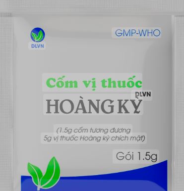 CỐM VỊ THUỐC HOÀNG KỲ - DLVN