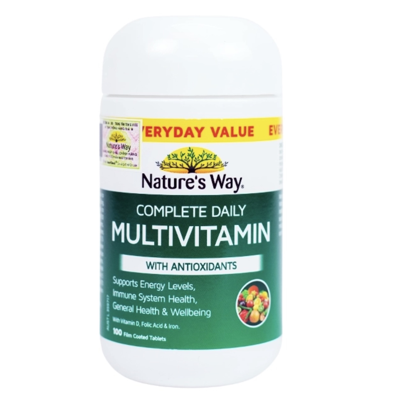 Complete Daily Multivitamin Nature's Way 100 viên - Bổ sung Vitamin