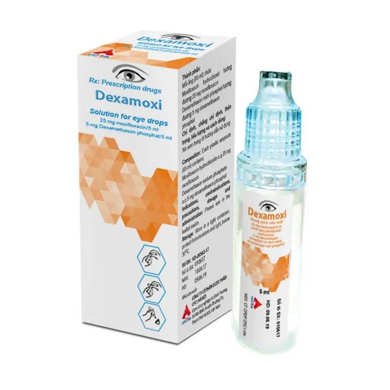 Dexamoxi CPC1 (C/2ml) – Dung dịch nhỏ mắt kháng khuẩn + chống viêm hiệu quả