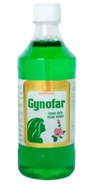 Dung dịch vệ sinh Gynofar Pharmedic điều trị ngứa âm hộ, viêm âm đạo, huyết trắng (500ml)