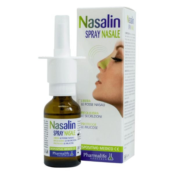 DUNG DỊCH XỊT MŨI NASALIN SPRAY NASALE - Làm sạch khoang mũi, Giảm tiết dịch, Bảo vệ niêm mạc mũi