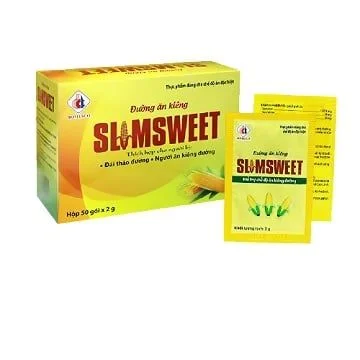 Đường Ăn Kiêng Slimsweet Domesco (Hộp/50 Gói)