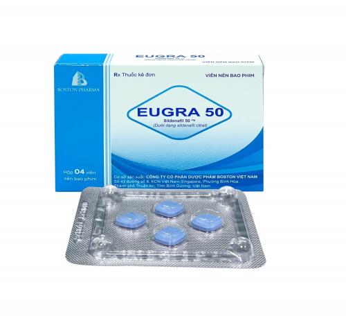 Eugra 50 giúp cải thiện rối loạn cương dương ở nam giới