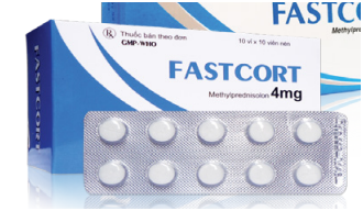 FASTCORT 4MG điều trị viêm khớp, thấp khớp, viêm gân