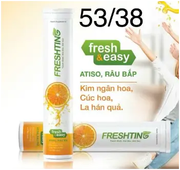 FRESHTING Hỗ trợ mát gan, bảo vệ và giải độc gan