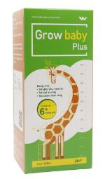 Grow Baby Plus – Hỗ trợ phát triển chiều cao, giúp giảm nguy cơ còi xương ở trẻ