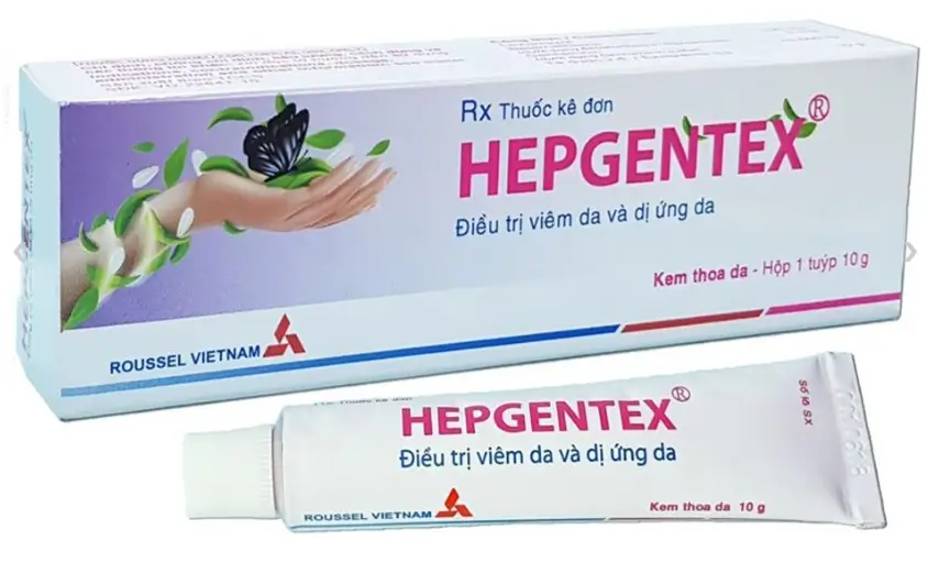 HEPGENTEX Sản xuất bởi Roussel Việt nam