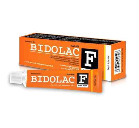 Kem bôi da giảm khô nứt nẻ làm liền sẹo bidolac f mekong (t/10gr)