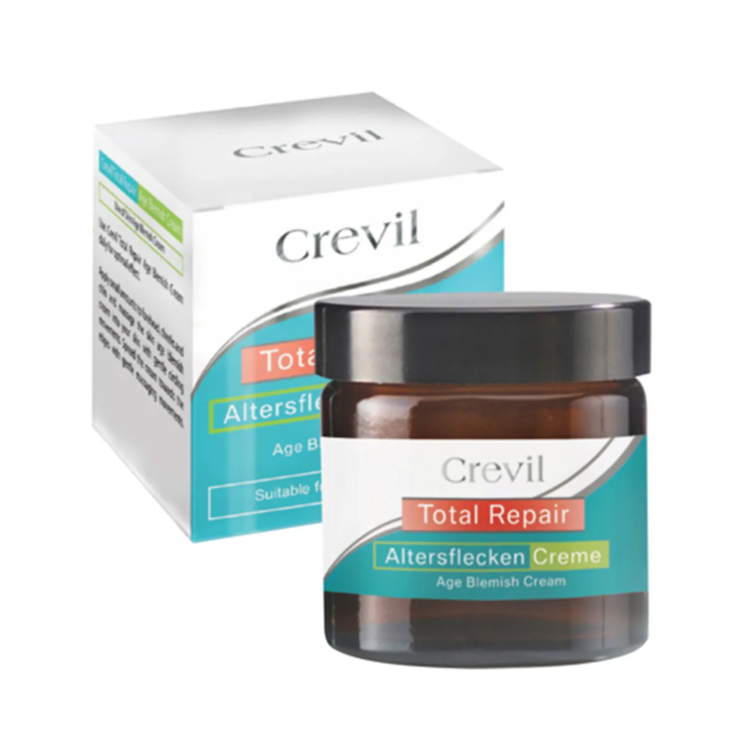 Kem Crevil Total Repair Age Blemish Cream - Làm mờ nám thâm với Mulberroside F và Silymarin hiệu quả