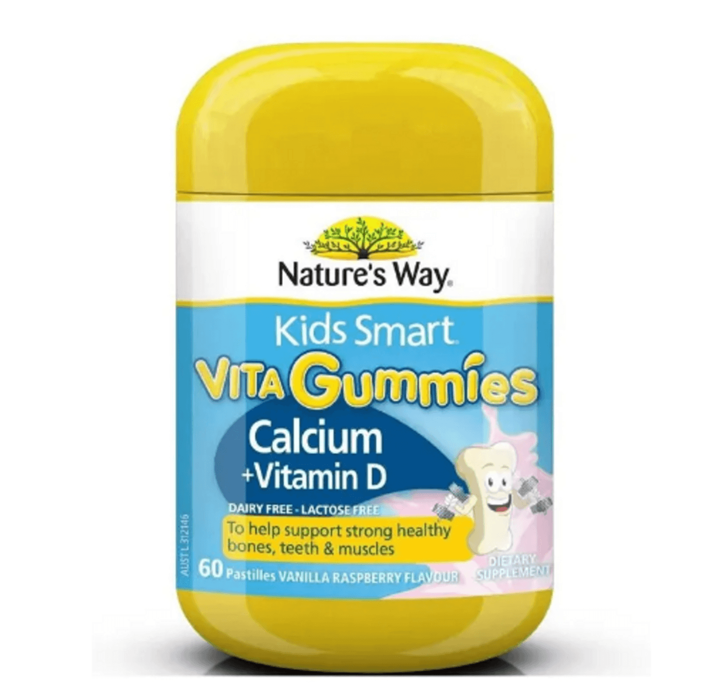 Kẹo Dẻo Nature Way Kids Smart Bổ Sung Canxi + Vitamin D3 Cho Trẻ Hỗ Trợ Phát Triển Xương & Chiều Cao