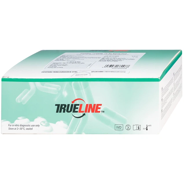 Kit Test Covid Trueline – Xét nghiệm nhanh SARS-CoV-2 chính hãng Việt Nam, độ chính xác cao