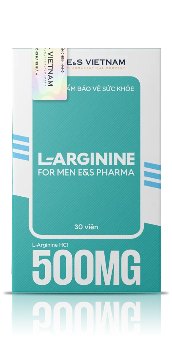 L- Arginine For Men E&amp;S Pharma bổ sung sức khỏa nam giới
