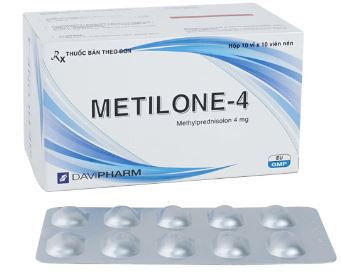 METILONE-4 chống viêm và giảm miễn dịch của glucocorticoid