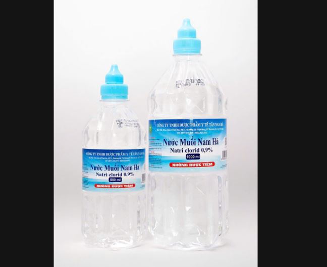 Nước Muối Nam Hà Natri clorid 0,9%