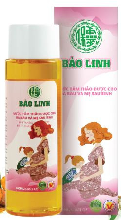 Nước Tắm Thảo Dược Cho Bà Bầu và Mẹ Sau Sinh Bảo Linh 70ml và 200ml