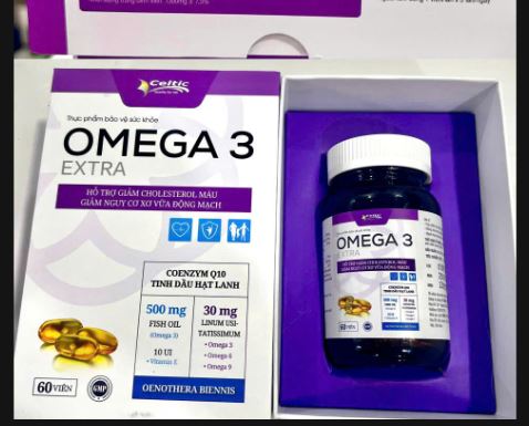 Omega 3 Extra hỗ trợ giảm cholesterol máu