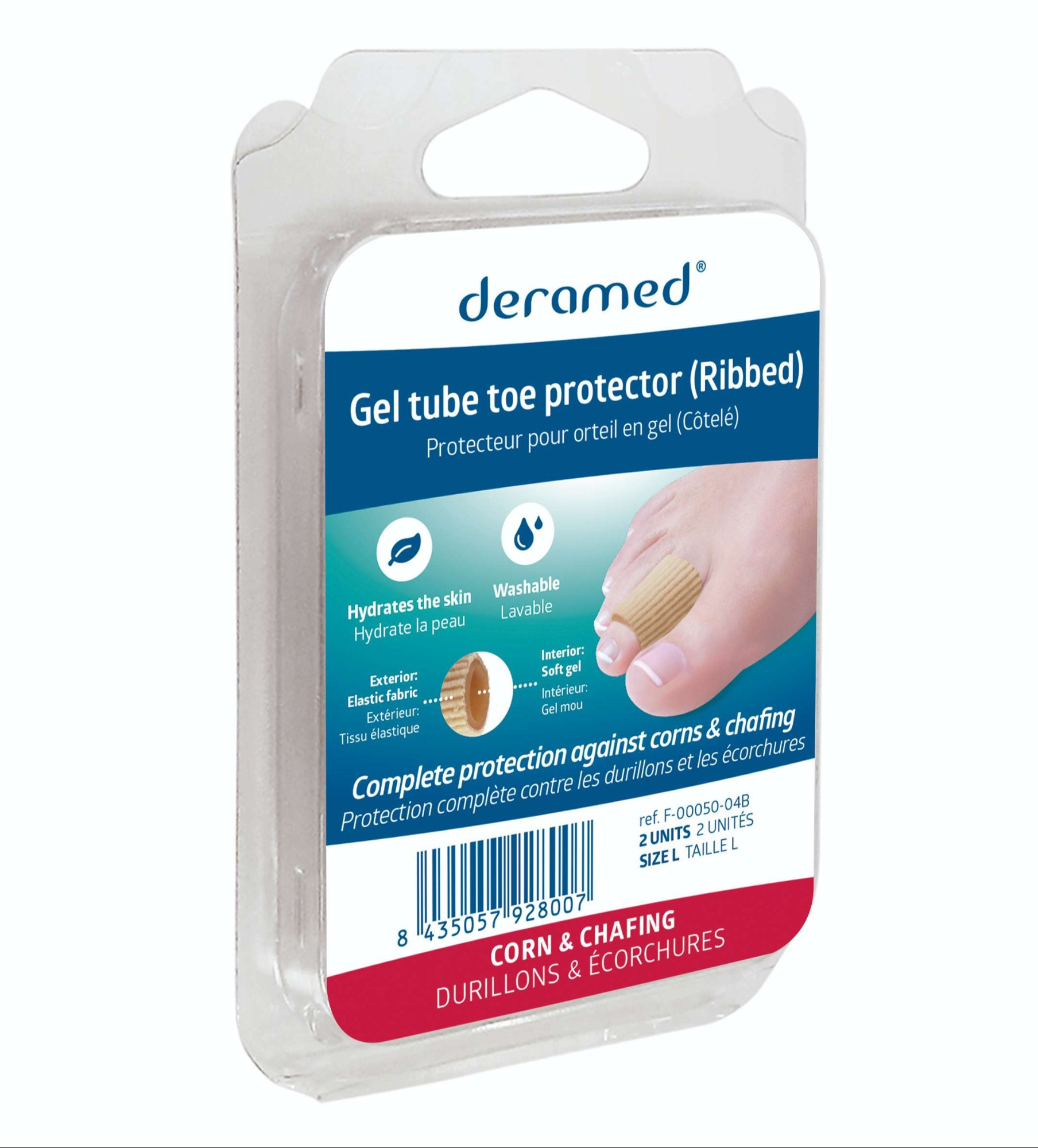 ỐNG GEL BẢO VỆ NGÓN CHÂN DERAMED