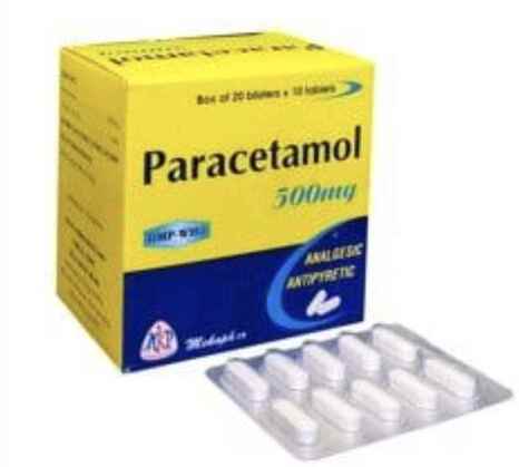 Paracetamol 500Mg Viên Dài Mekophar (H/200V)