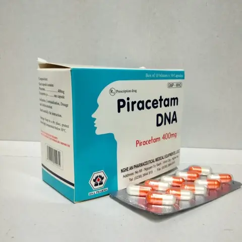 PiracetamDNA Ðiều trị triệu chứng chóng mặt