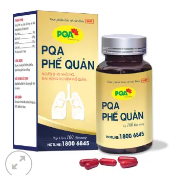 PQA PHẾ QUẢN VIÊN NANG (100v)
