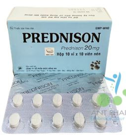 Prednison 20mg trị viêm khớp Donaipharm (H/100V)