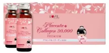 ROYAL COLLAGEN 30000 (Hộp 10 chai) - Nước Uống Đẹp Da, Mờ Nếp Nhăn